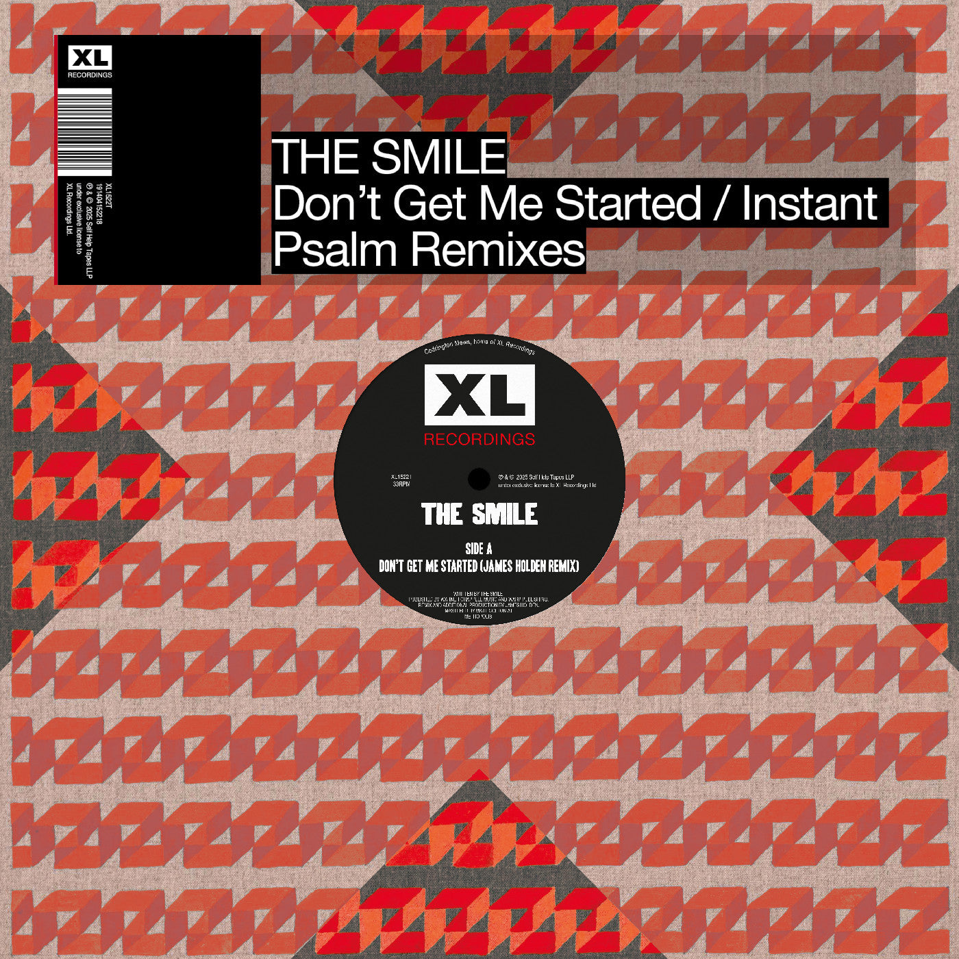 Order The Smile - Don't Get Me Started / Instant Psalm The Remixes (Indie Exclusive Vinyl EP)