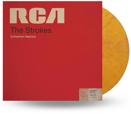 The Strokes - Comedown Machine (Limited Edition, Red & Yellow Marble Colored Vinyl)