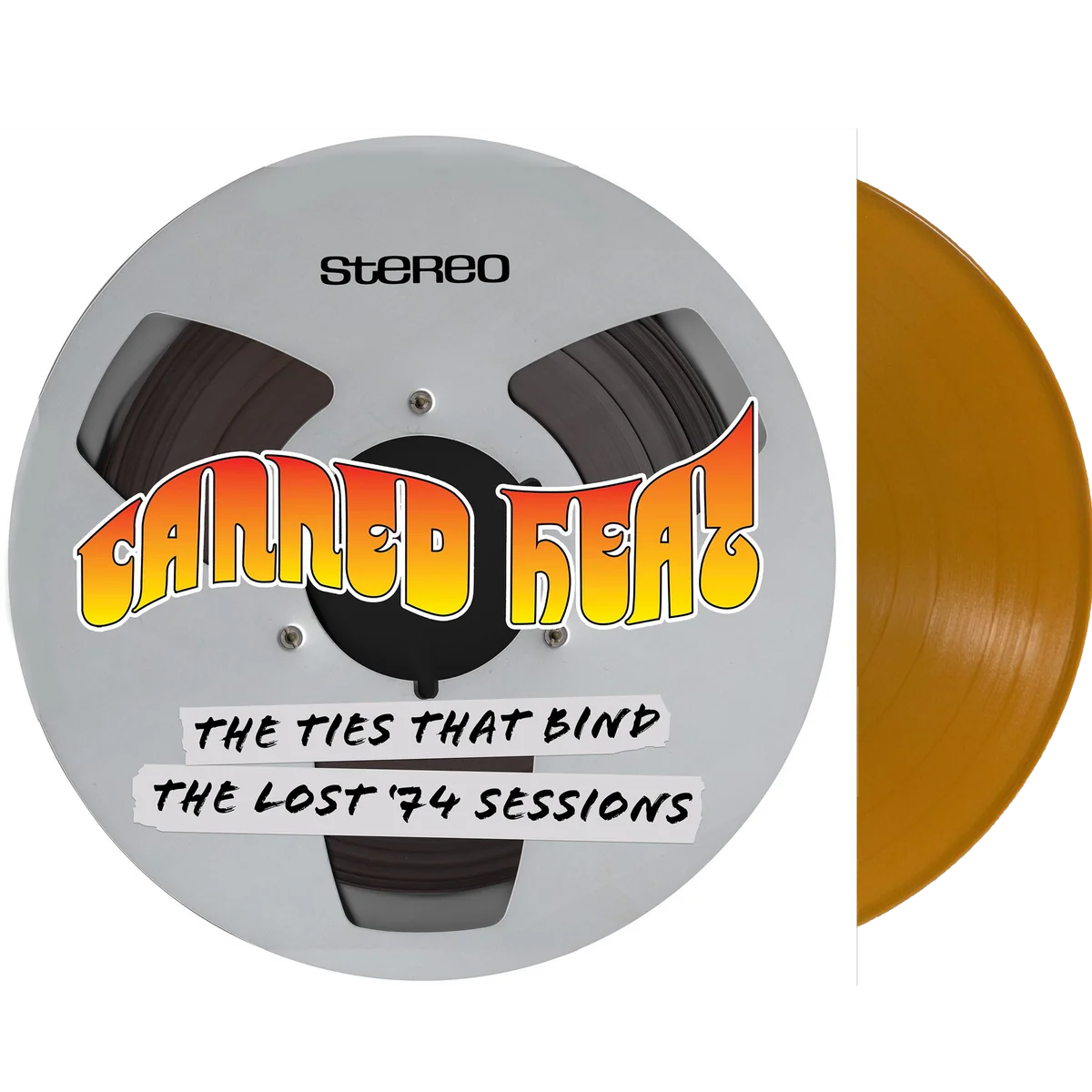 Canned Heat - The Ties That Bind (Circular Cover) [Gold Metallic Vinyl]