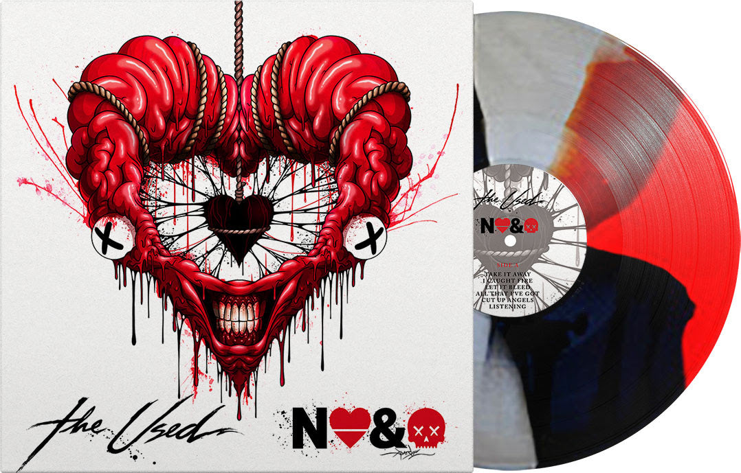 Order The Used - In Love And Death (Reimagined Artwork, Red/Clear/Black Twist Vinyl)