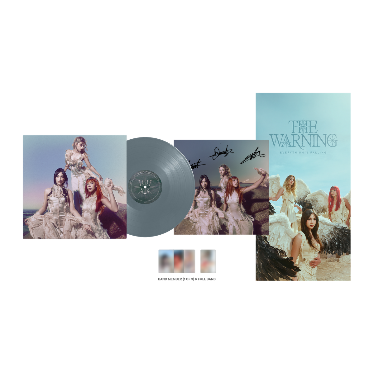 The Warning - Everything’s Falling (Indie Exclusive) [Deep Ocean LP] [Signed Insert/Alt Cover]