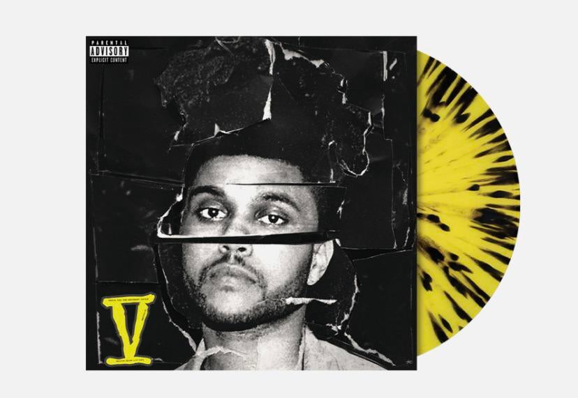 The Weeknd - Beauty Behind The Madness (Yellow With Black Splatter Colored Vinyl) (2 LP) [Import]