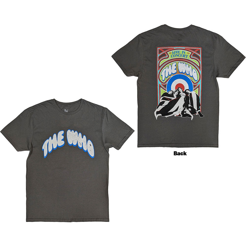 The Who - Flag Cartoon Grey