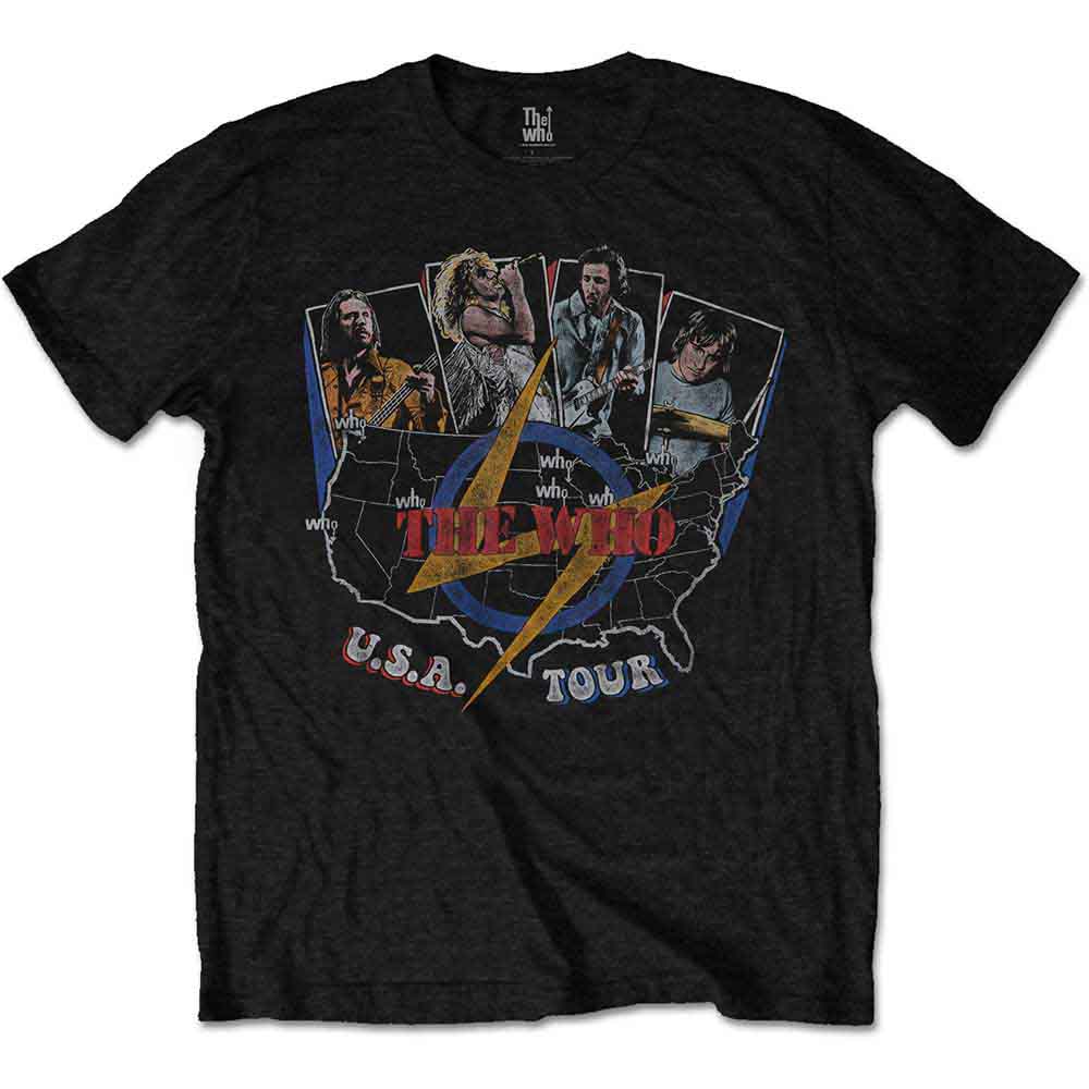 The Who - USA Tour Vintage Black