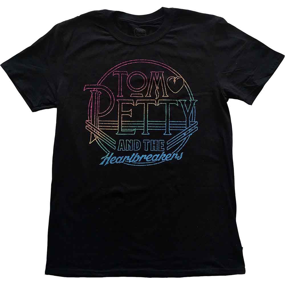 Tom Petty & The Heartbreakers - Circle Logo Black