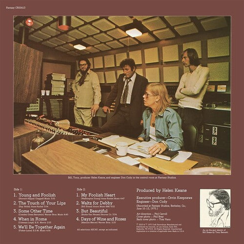 Order Tony Bennett & Bill Evans - The Tony Bennett Bill Evans Album (Original Jazz Classics Series Vinyl)