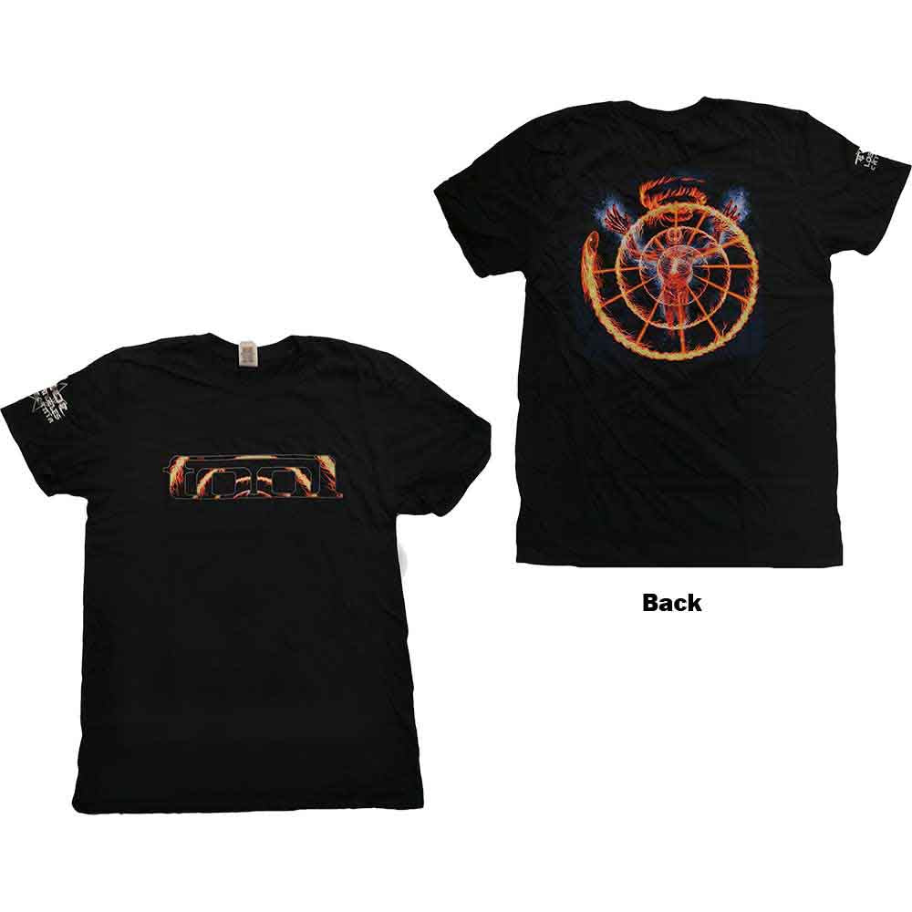 Tool - Flame Spiral (T-Shirt) Black