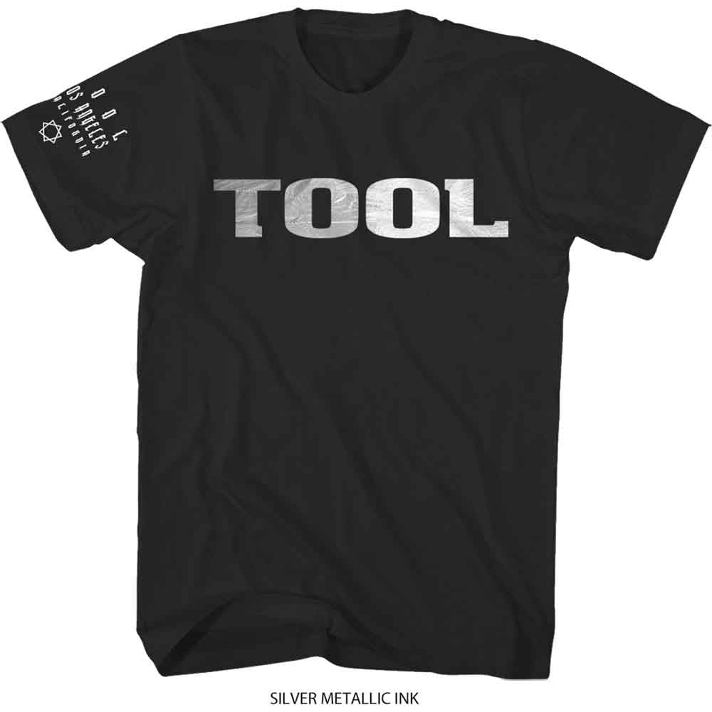 Tool - Metallic Silver Logo Black