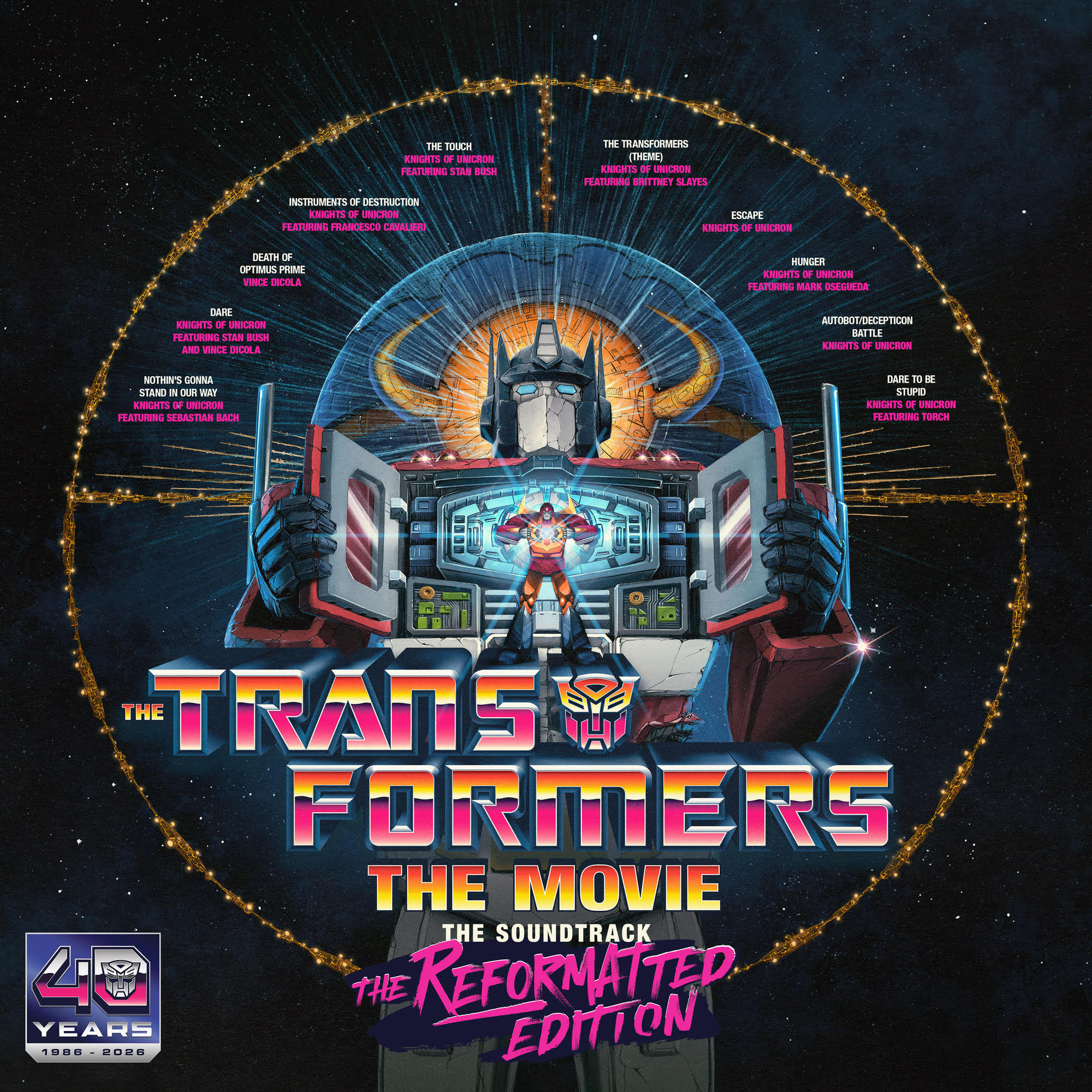 Transformers - The Movie, The Soundtrack, The Reformatted Edition [Energon Pink Vinyl]