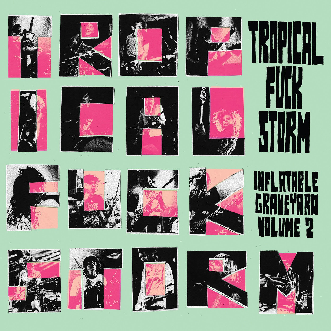 Tropical Fuck Storm - Inflatable Graveyard Vol. 2 (Indie Exclusive, Transparent Turquoise Vinyl)