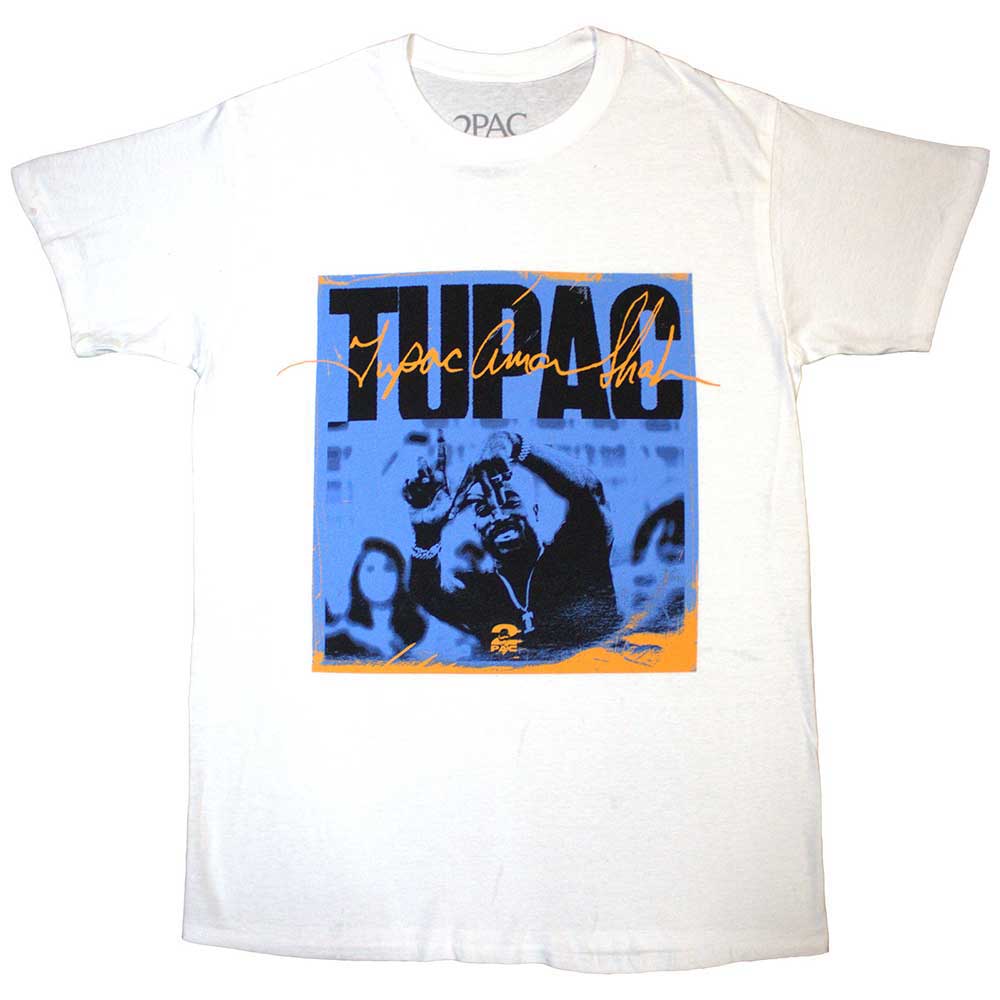 Tupac - LA Sign White