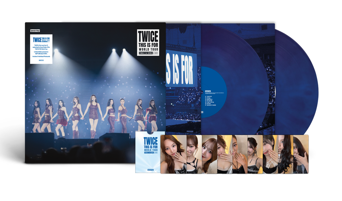 TWICE - Twice Special Vinyl (This Is For) World Tour Finale In Seoul - Live [Neptune Blue Vinyl] [2LP]