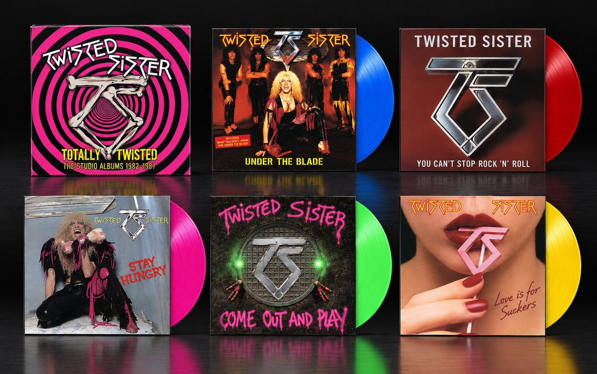 Twisted Sister - Totally Twisted: The Studio Albums 1982-1987 (Limited) [Multicolor Vinyl] [5LP Box Set]