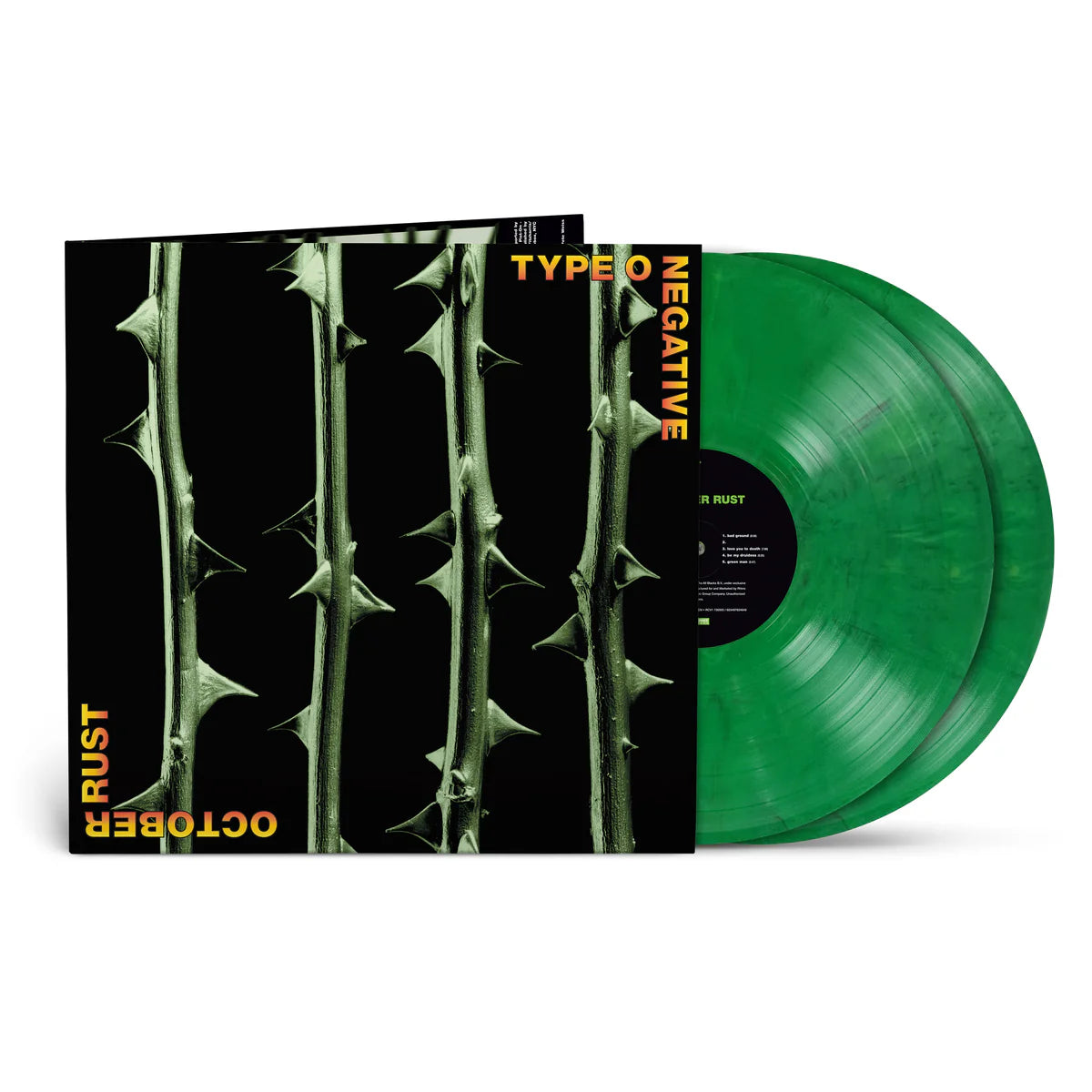 Order Type O Negative - October Rust (ROCKTOBER 2024 Exclusive 2xLP Green/Black Marble Vinyl)