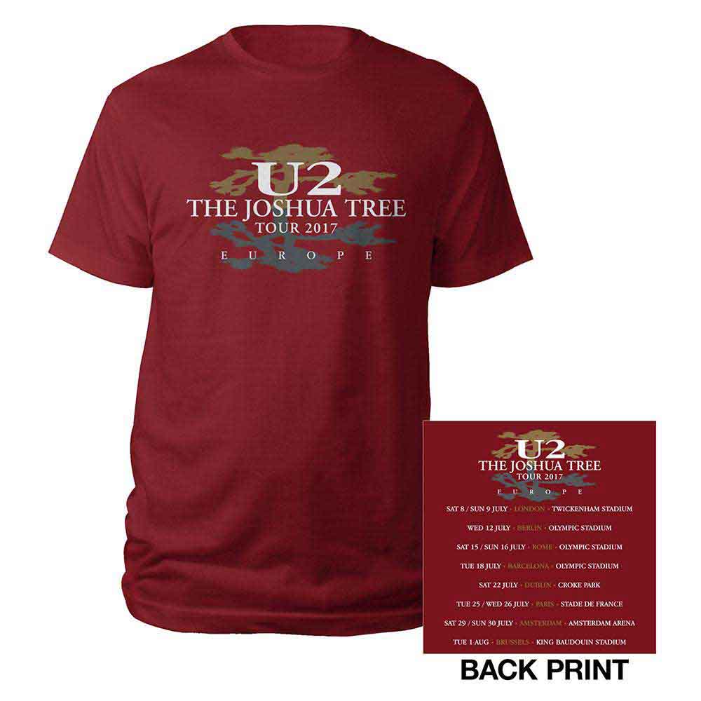 U2 - Joshua Tree 2017 Red