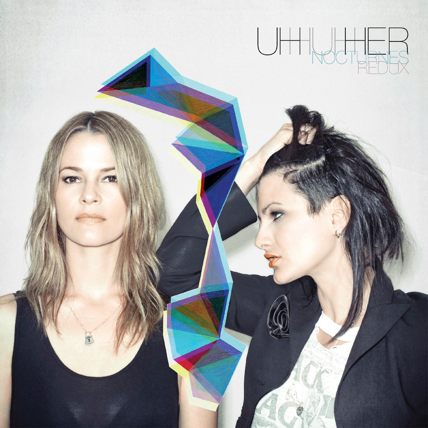Uh Huh Her - Nocturnes: Redux (Goth Confetti Vinyl)