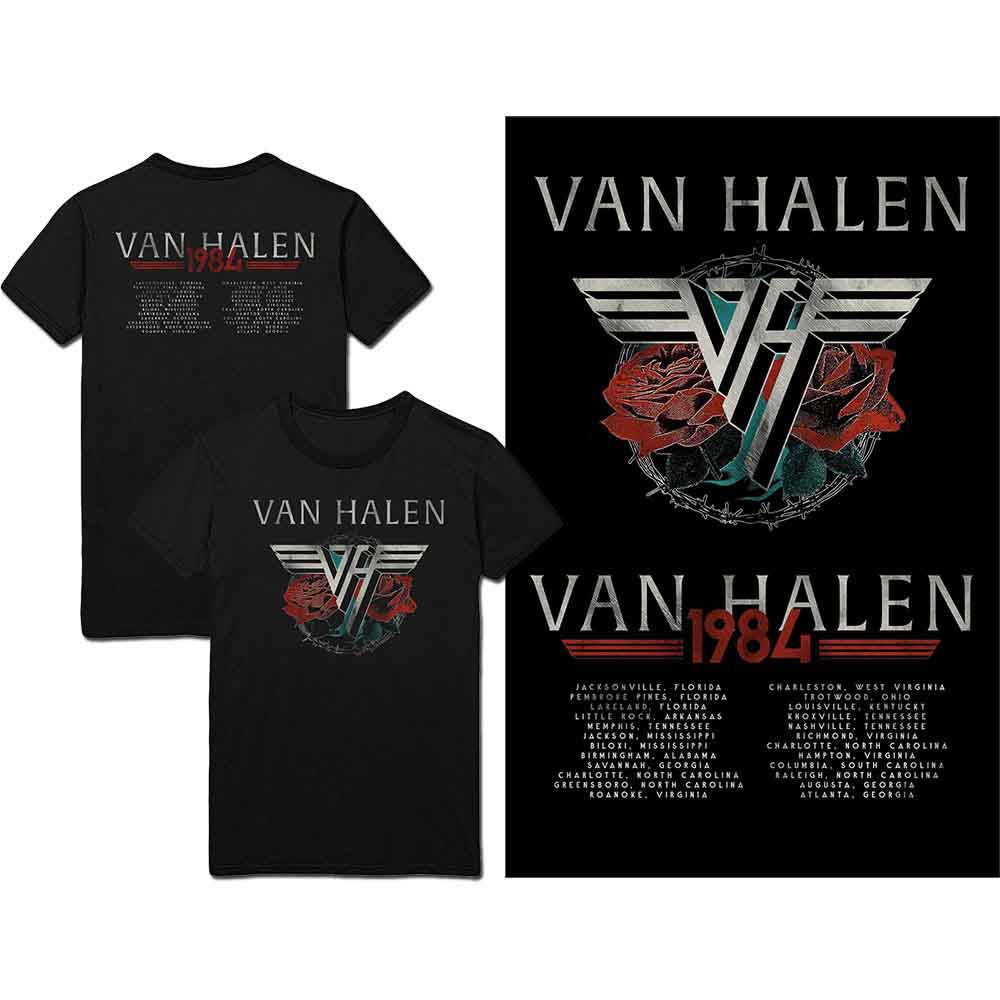 Van Halen - 84 Tour Black