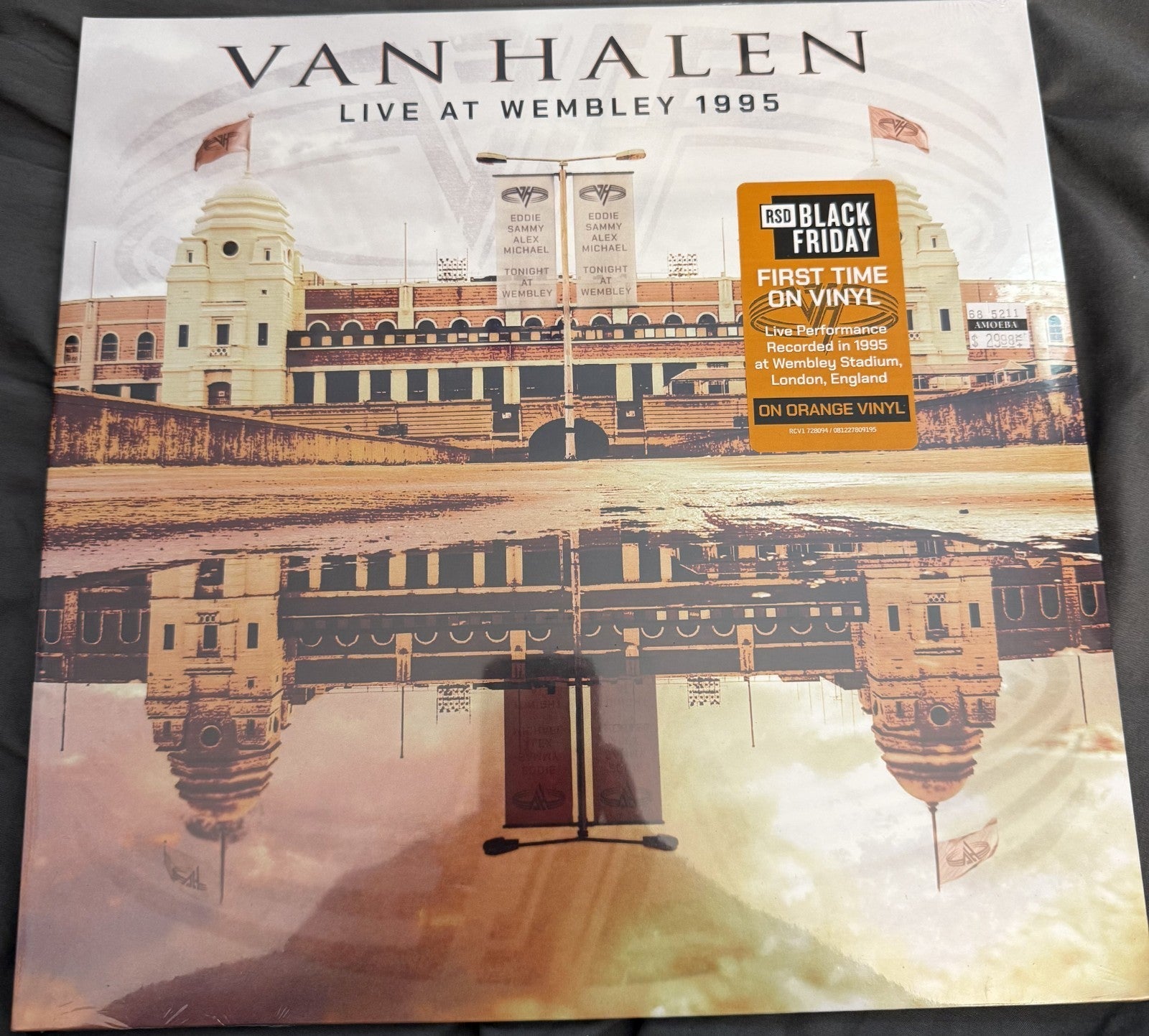 Van Halen - Live At Wembley 1995 [2LP Orange Crush Vinyl]