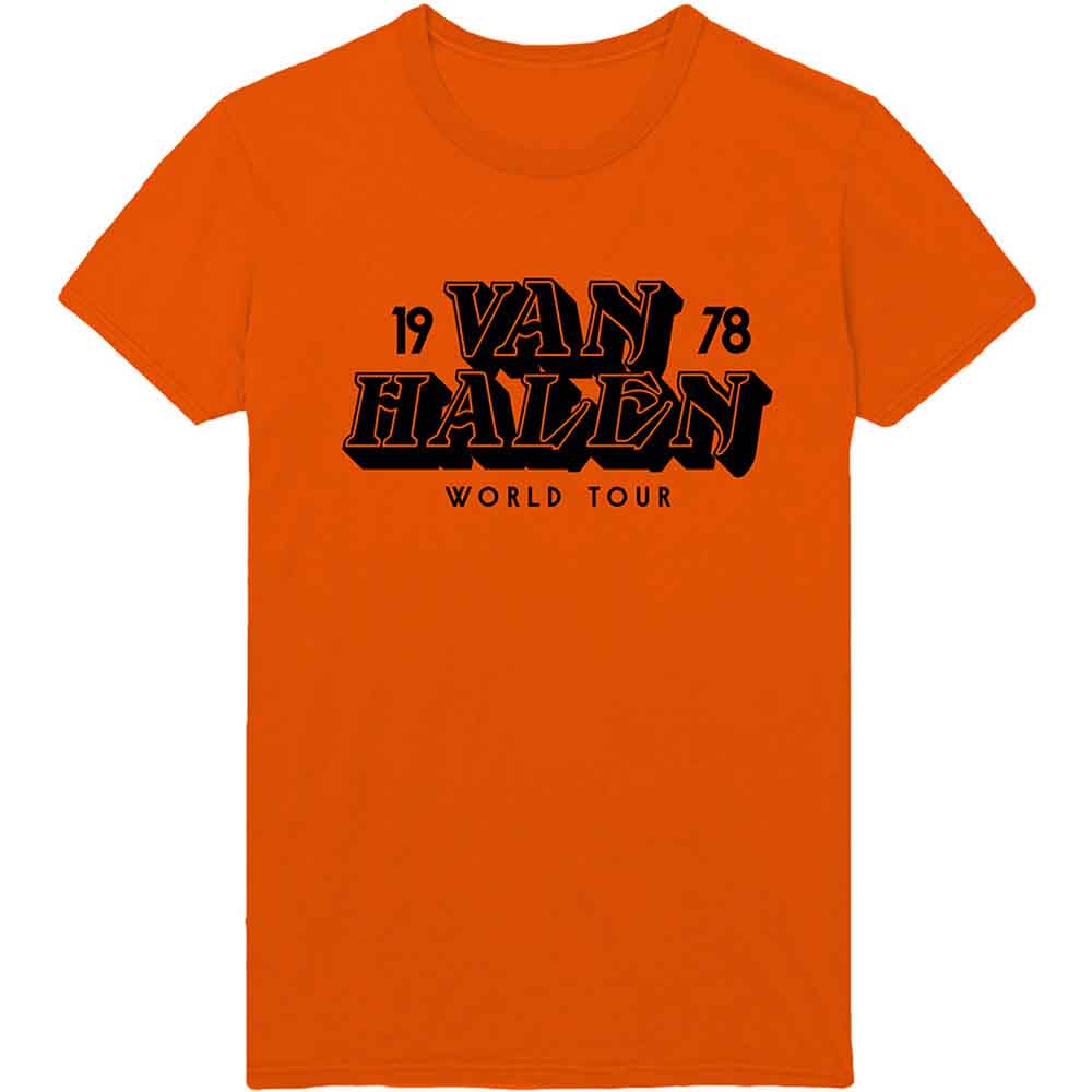 Van Halen - World Tour '78 Orange