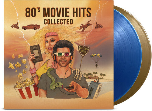 Various Artists - 80's Movie Hits Collected (Limited Edition, 180-Gram Translucent Blue & Gold Colored Vinyl) [Import] (2 Lp's)