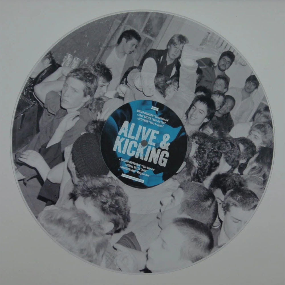 Various Artists - Alive & Kicking [Clear W/ Uv Print B-Side]