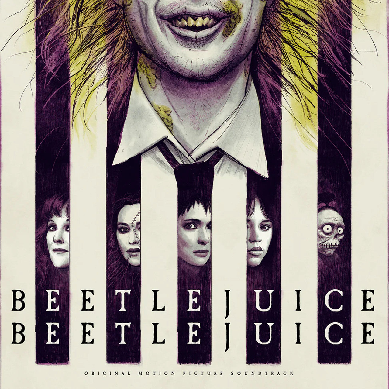 Order Various Artists - Beetlejuice Beetlejuice Original Motion Picture Soundtrack (Purple/White Smoke & Fluorescent Green Vinyl)