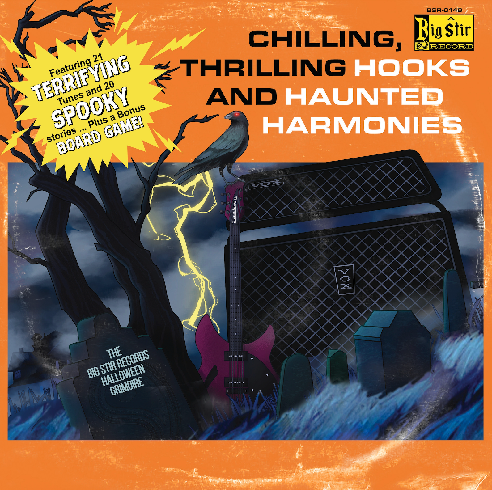 Various Artists - Chilling, Thrilling Hooks And Haunted Harmonies: The Big Stir Records Halloween Grimoire [2 LP]