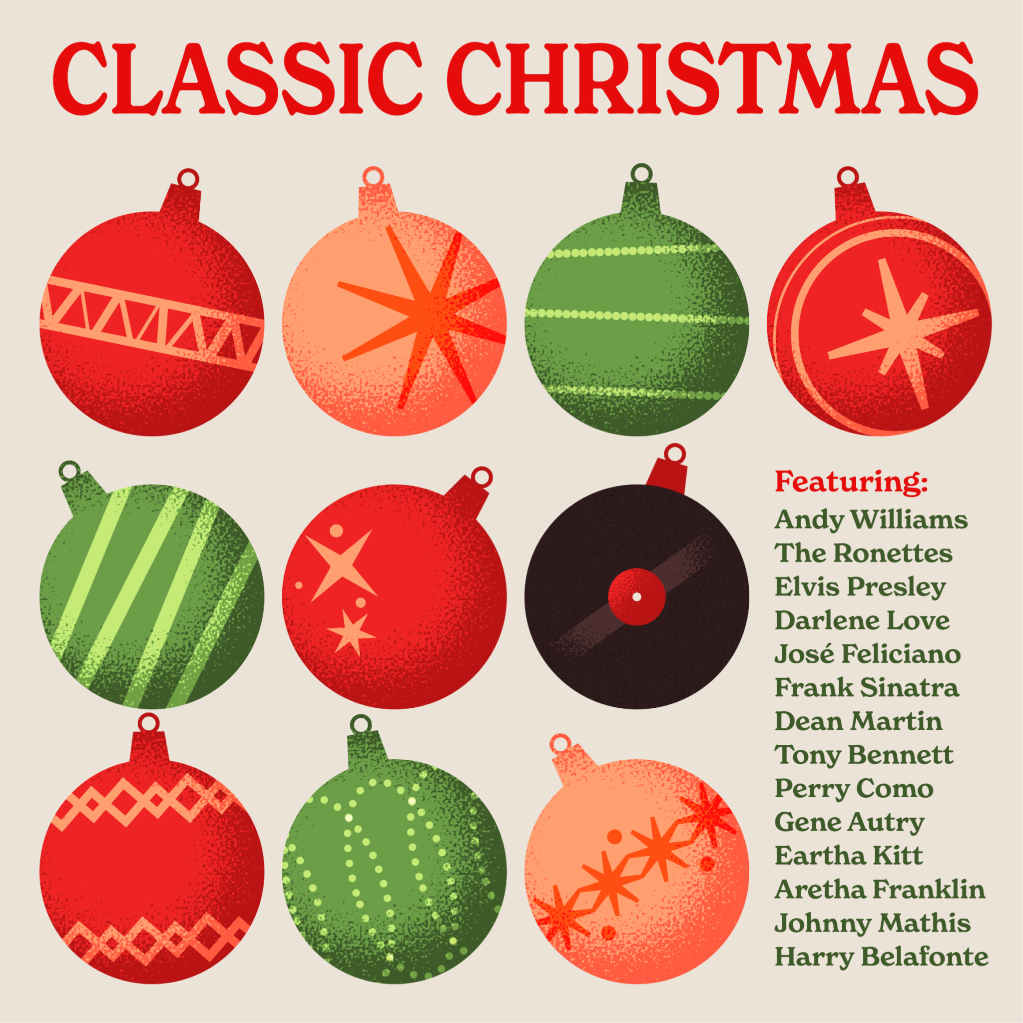 Various Artists - Classic Christmas [Vintage Ornament Red Vinyl]