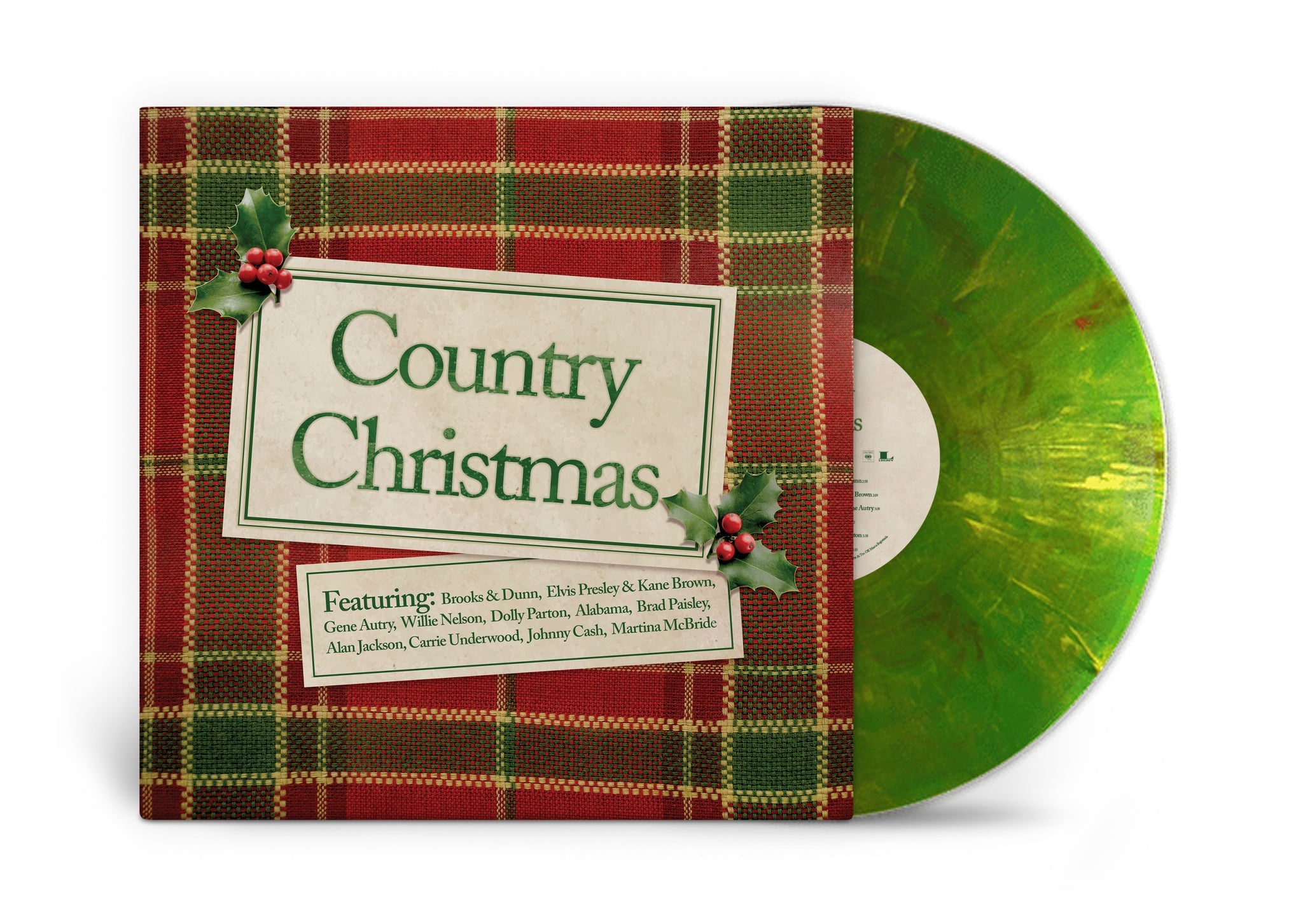 Various Artists - Country Christmas [Christmas Tree Color Vinyl]
