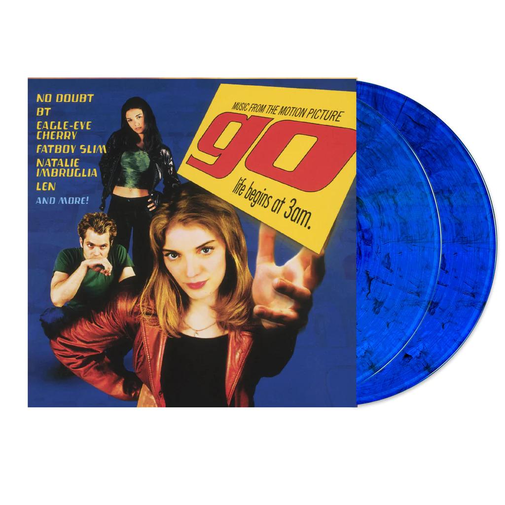 Various Artists - Go (Music From The Motion Picture) (25th Anniversary) (Colored Vinyl, Blue Smoke, Gatefold LP Jacket) (2 Lp's)