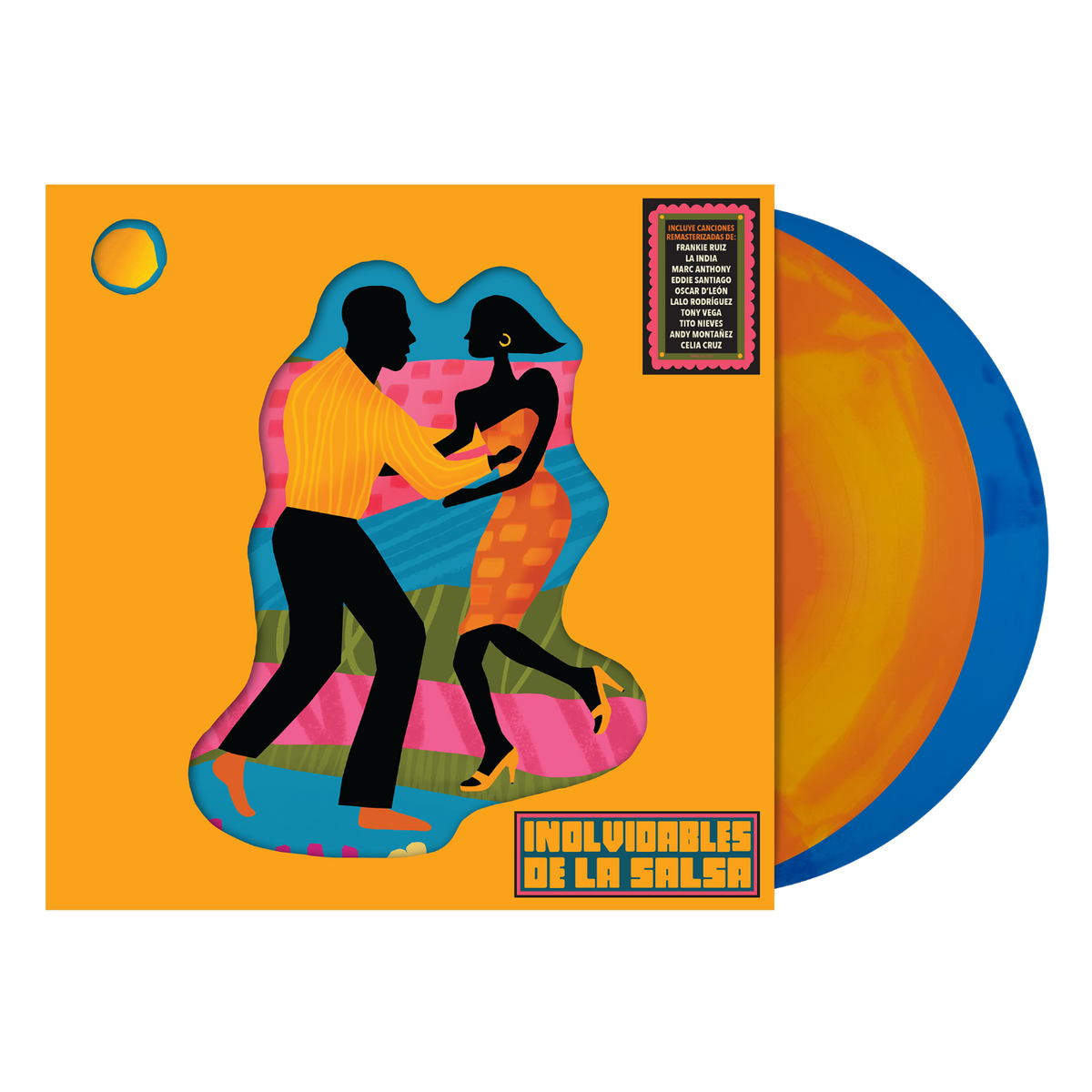 Various Artists - Inolvidables de la Salsa [Sunrise Yellow/Dusk Blue Vinyl] [2LP]