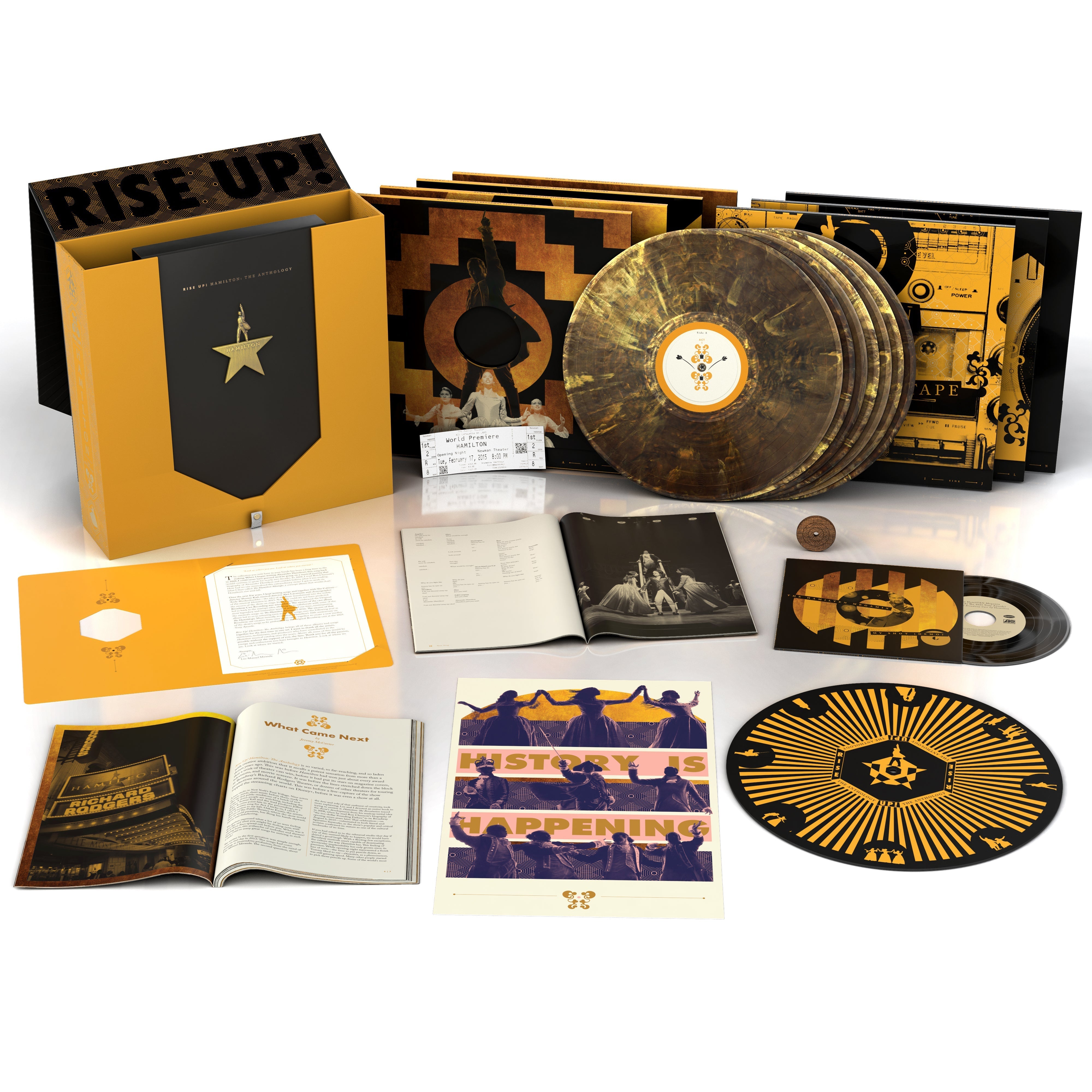 Various Artists Lin-Manuel Miranda - Rise Up! Hamilton: The Anthology (Box Set) [7LP+7"]