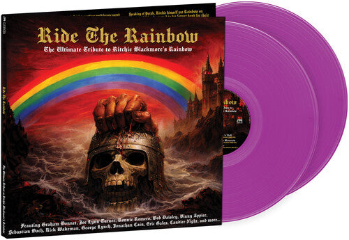 Various Artists - Ride The Rainbow - The Ultimate Tribute To Ritchie Blackmore's Rainbow [Violet Vinyl] [2LP]