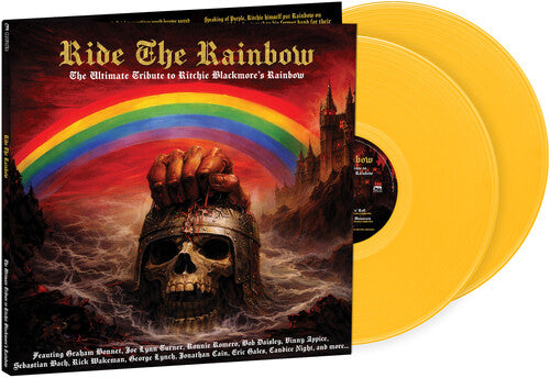 Various Artists - Ride The Rainbow - The Ultimate Tribute To Ritchie Blackmore's Rainbow [Yellow Vinyl] [2LP]