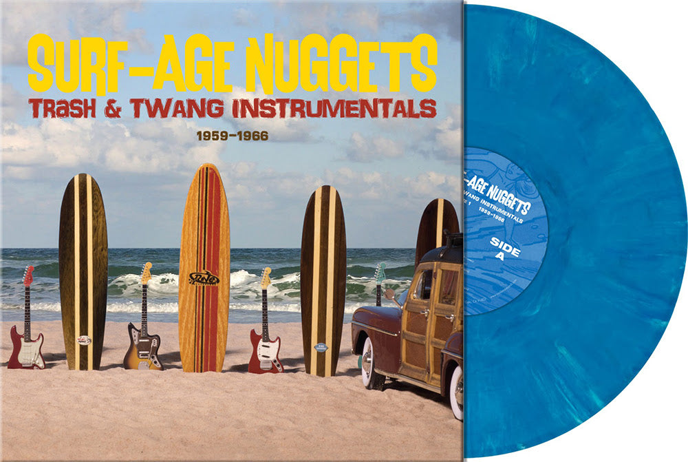 Various Artists - Surf-Age Nuggets: Trash & Twang Instrumentals (Indie Exclusive) [Laguna Blue Marble Vinyl]