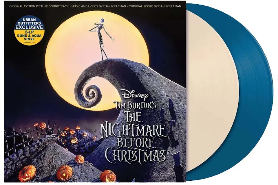 Various Artists - The Nightmare Before Christmas (Original Soundtrack) (Limited Edition, Bone & Aqua Colored Vinyl) (2 Lp's)