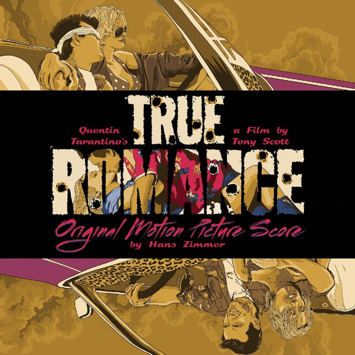 Various Artists - True Romance: Original Motion Picture Score (Indie Exclusive, "Cleaning Products Splatter" Colored Vinyl) (2 Lp's)