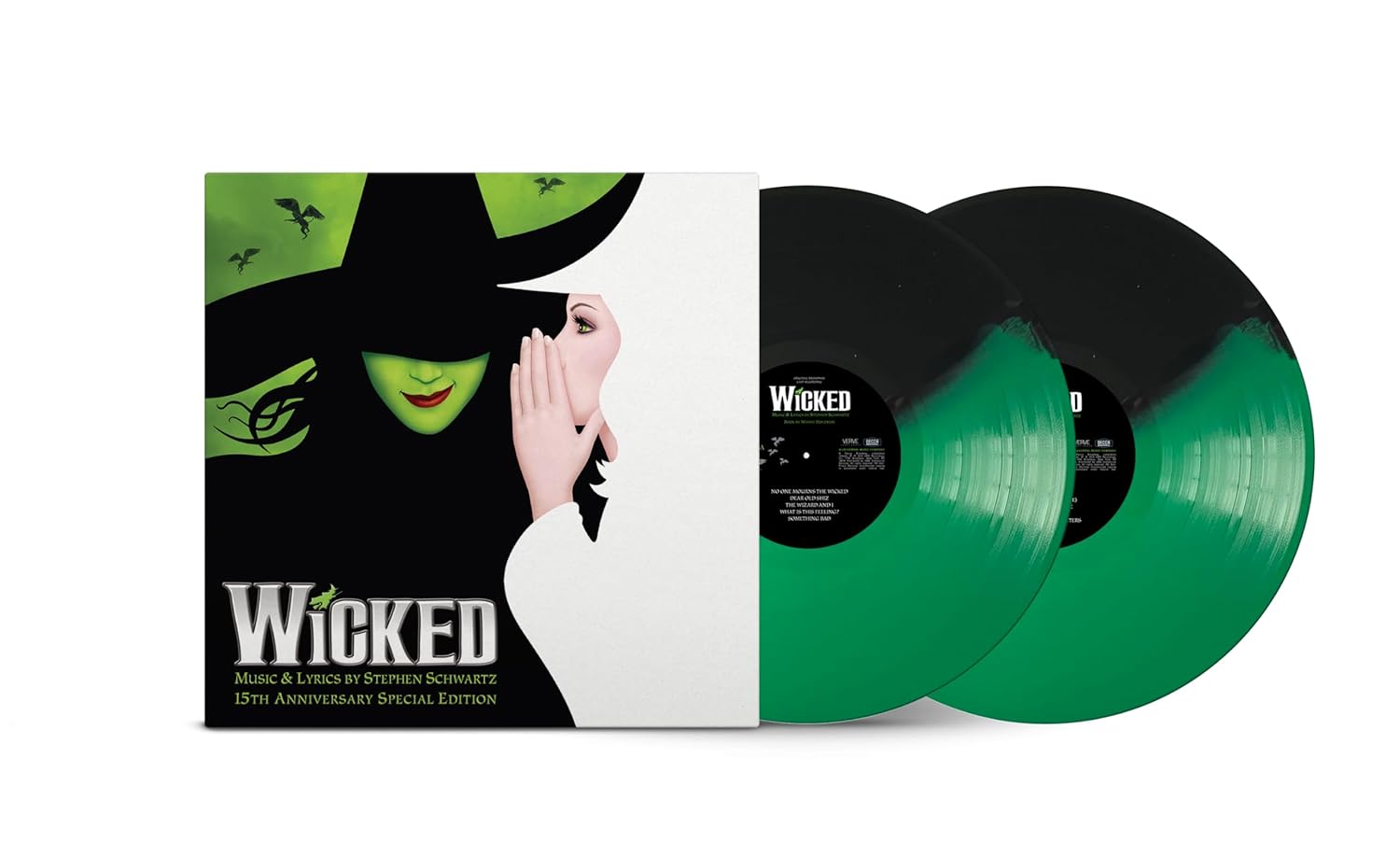 Various Artists - Wicked (Original Cast Recording) (Green & Black Colored Vinyl) (2 Lp's)