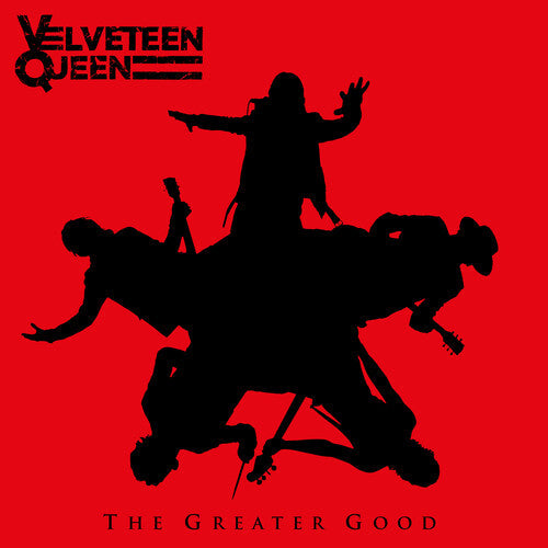 Velveteen Queen - The Greater Good [Red and Black Corona Vinyl]