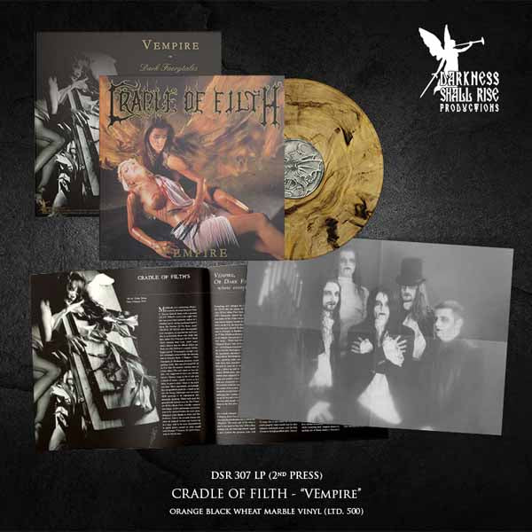 Cradle Of Filth - Vempire, Or Dark Faerytales In Phallustein [Orange/Black Wheat Marble LP]