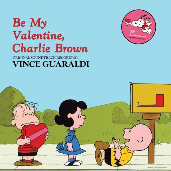 Vince Guaraldi - Be My Valentine, Charlie Brown: 50th Anniversary Edition (Original Soundtrack Recording) (Indie Exclusive, "Heartburn" Red Colored Vinyl)