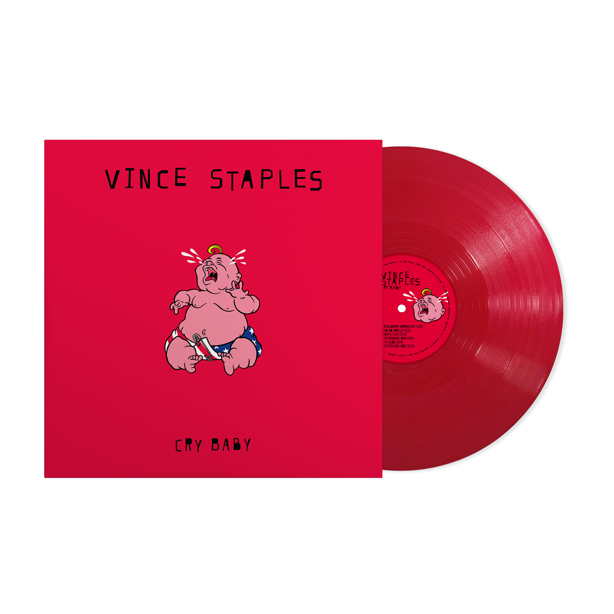 Vince Staples - Cry Baby (Indie Exclusive) [Red LP]