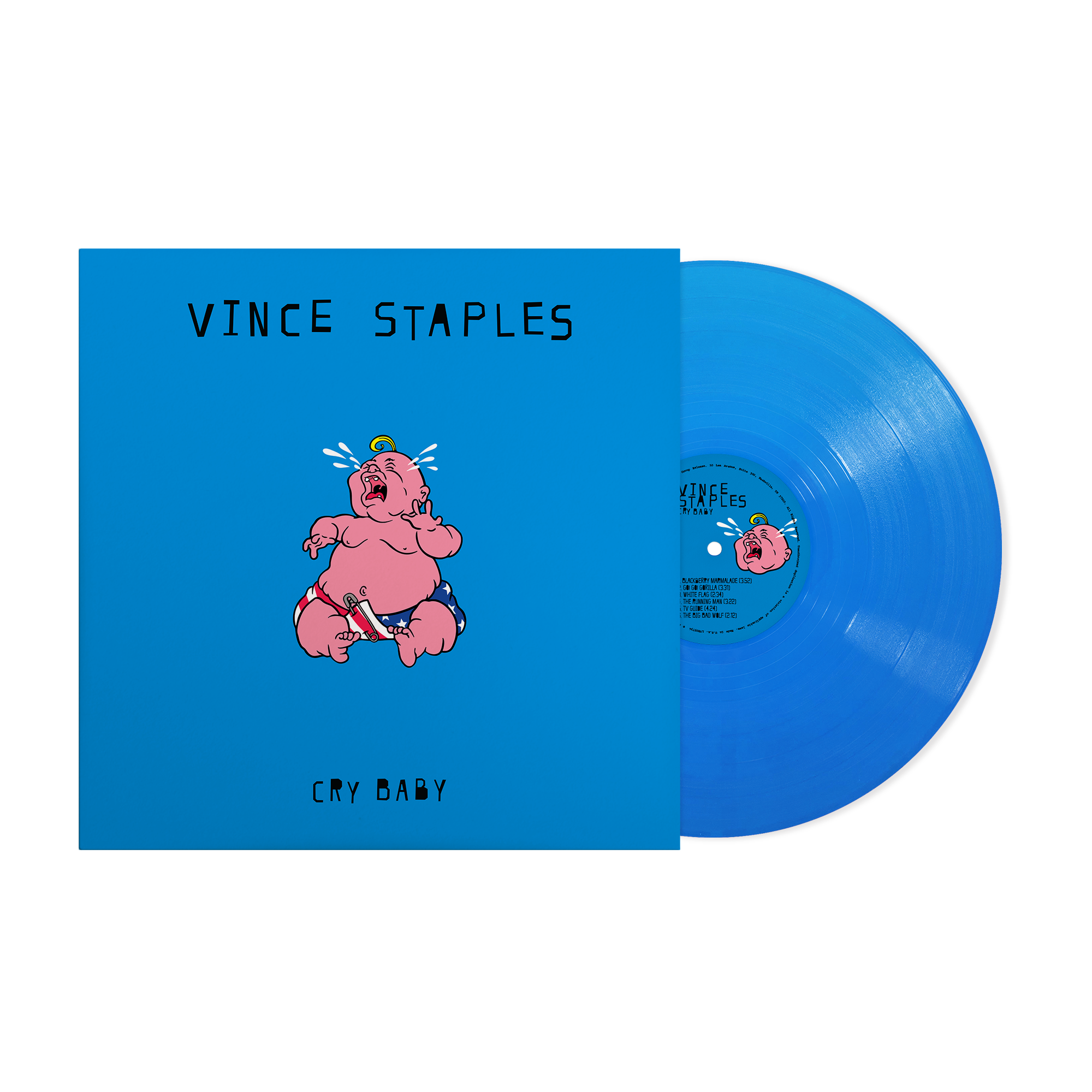 Vince Staples - Cry Baby (UK Edition) [Baby Blue LP] [Alternate Cover]