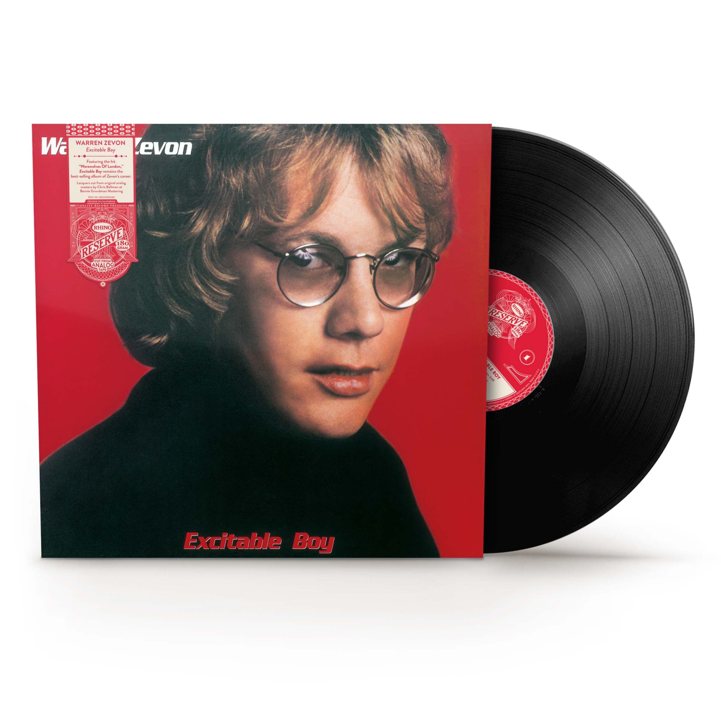 Warren Zevon - Excitable Boy (Rhino Reserve) 180g LP