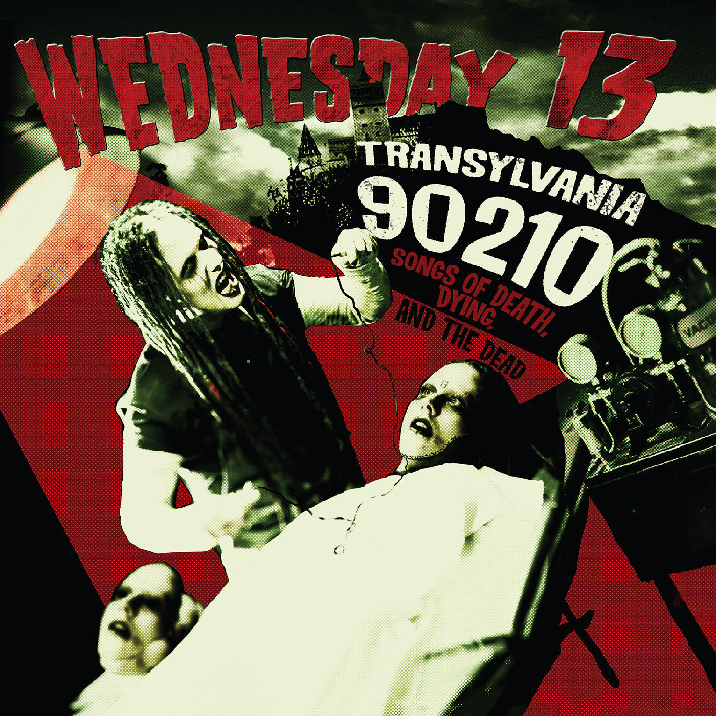 Wednesday 13 - Transylvania 90210—Songs Of Death, Dying, And The Dead - Remastered (Neon Green Vinyl)
