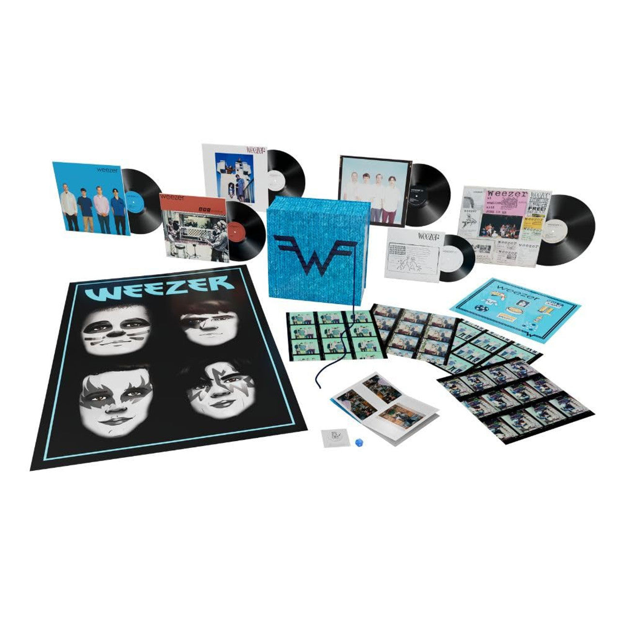 Order Weezer - Weezer: Blue 30th Anniversary Super Deluxe Edition (4xLP + 10" Vinyl EP + 7" Vinyl Box Set)