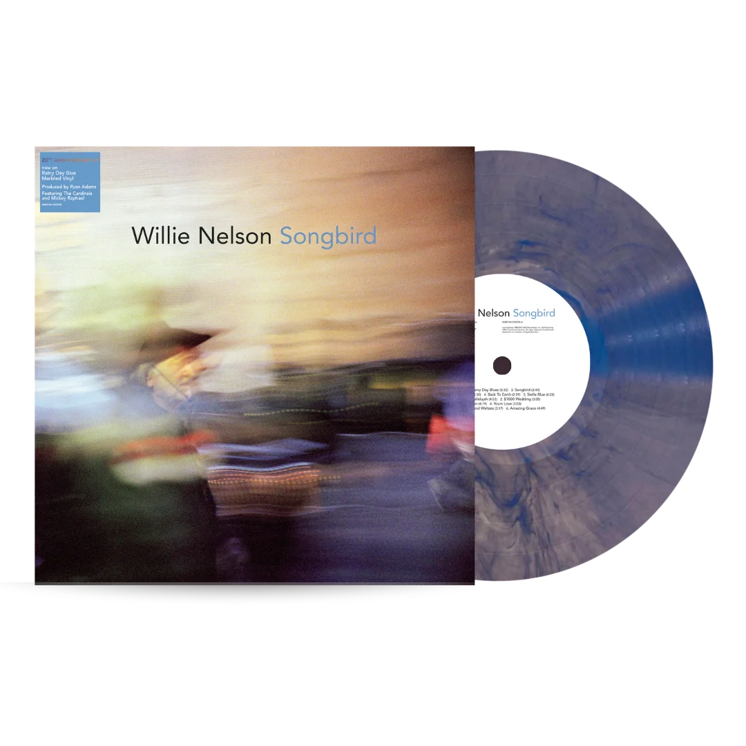 Willie Nelson - Songbird (20th Anniversary) [Rainy Day Blue Marbled LP]