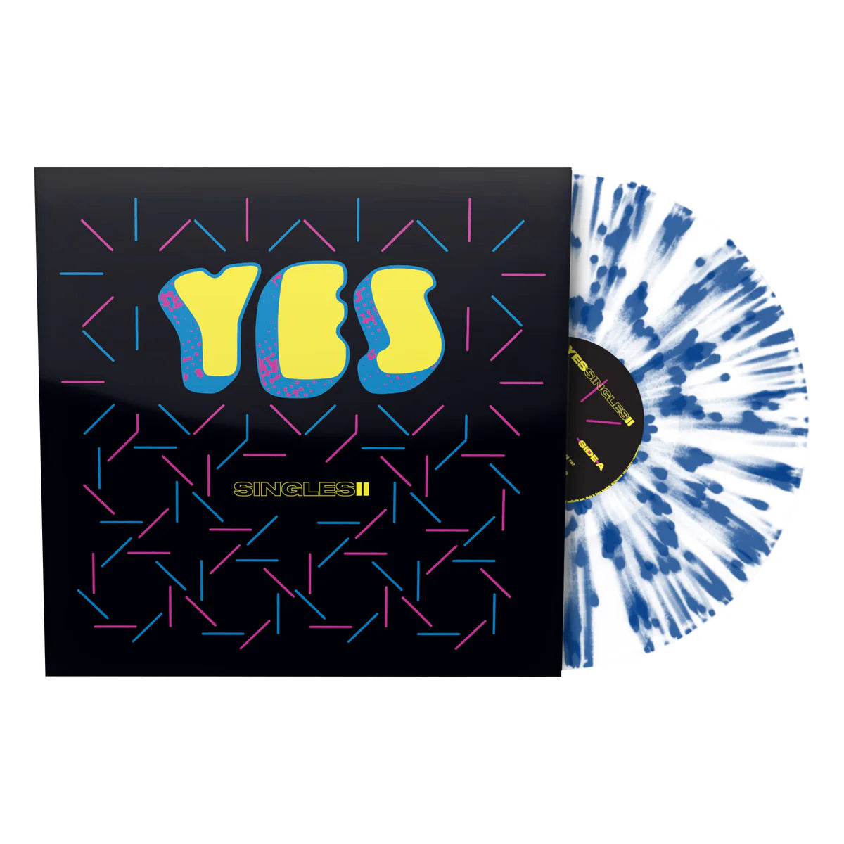 Order Yes - YesSingles2 (ROCKTOBER 2024 Exclusive Blue & White Splatter Vinyl)