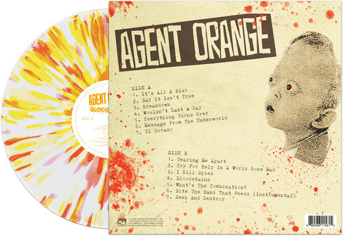 Buy Agent Orange - Bloodstains (Orange Splatter Vinyl, Limited Edition)