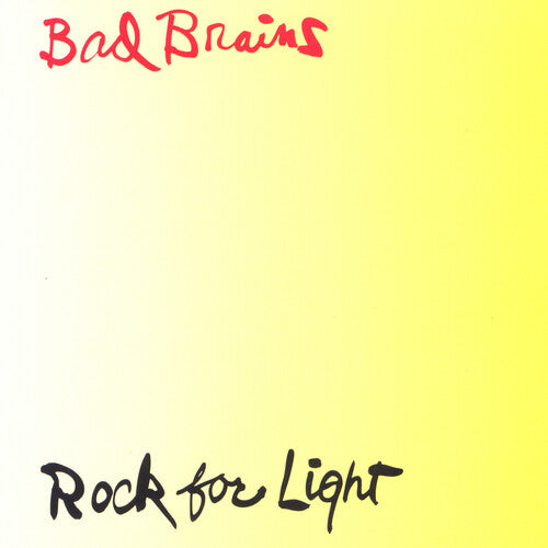 Order Bad Brains - Rock For Light (Yellow w/ Red Splatter Vinyl)